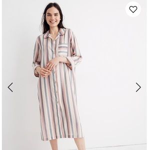 Madewell Flannel Bedtime Long Nightshirt